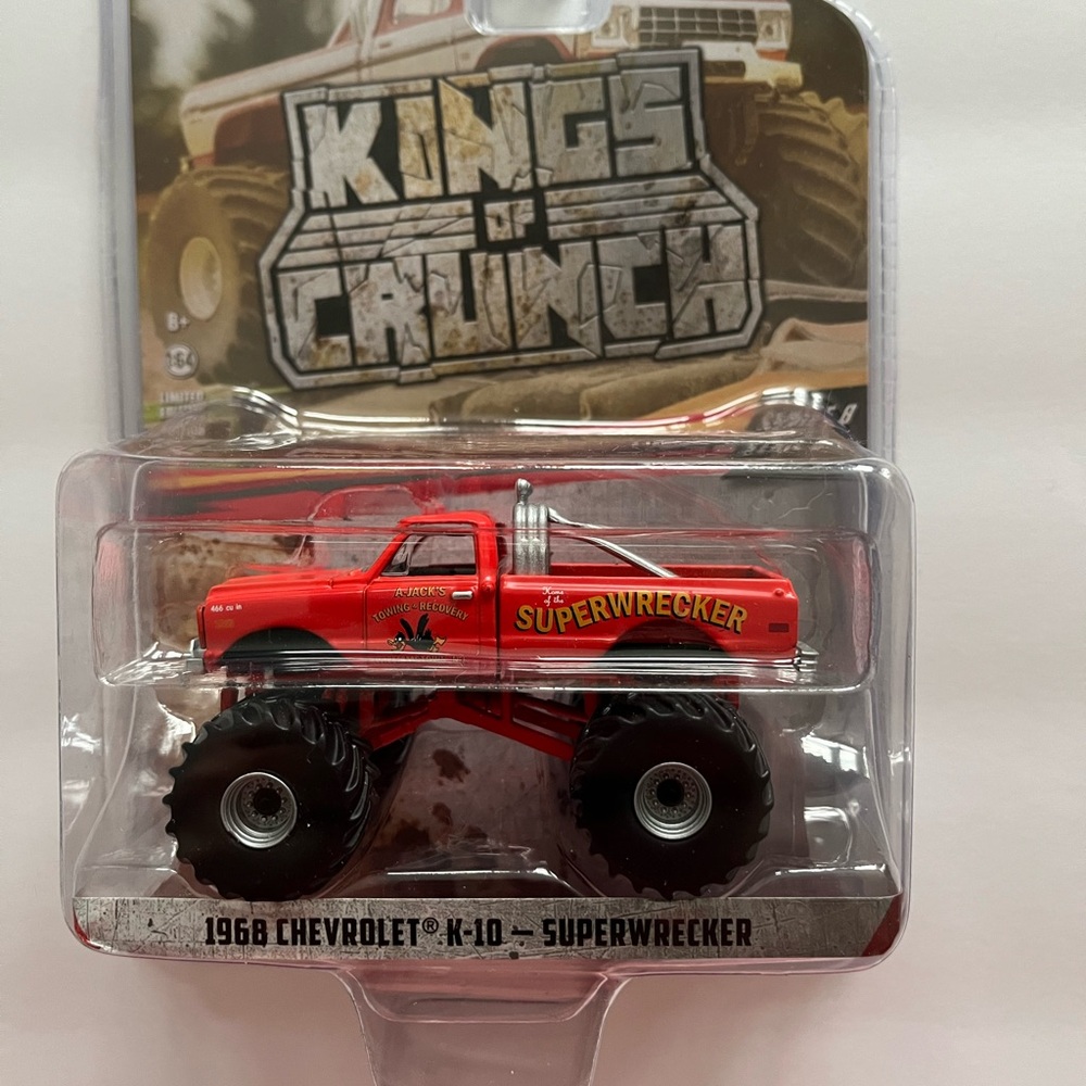 1968 Chevrolet K-10 Superwrecker Toy Truck - Red